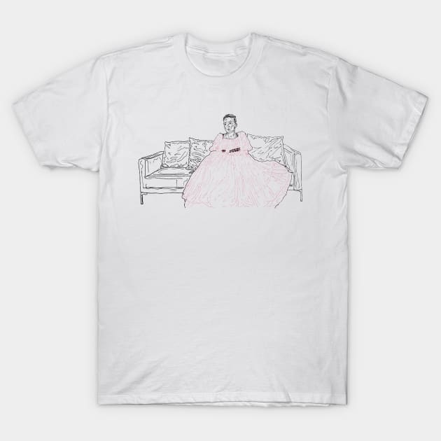 Villanelle pink T-Shirt by CriSan